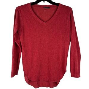 Nally & Millie Women’s V-neck Pink Sweater